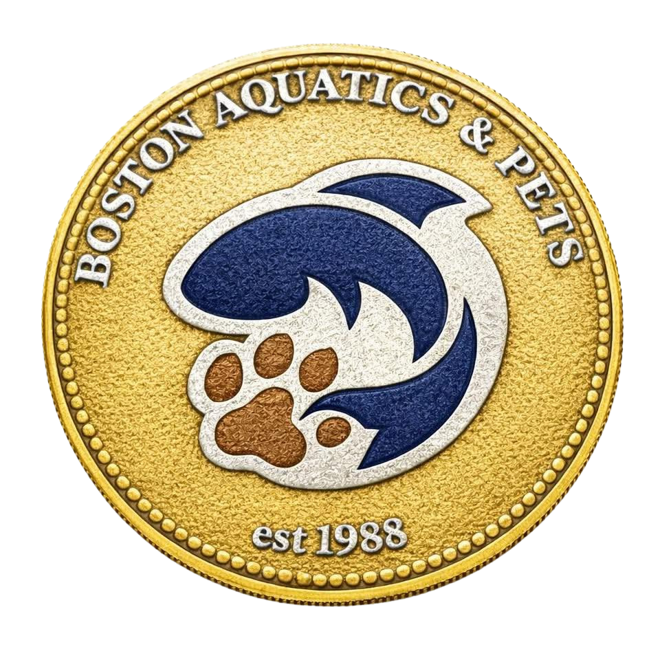 Boston aquatics and pets stamp